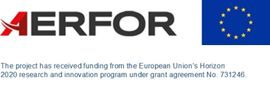 AERFOR Logo with EU Logo for Horizon2020